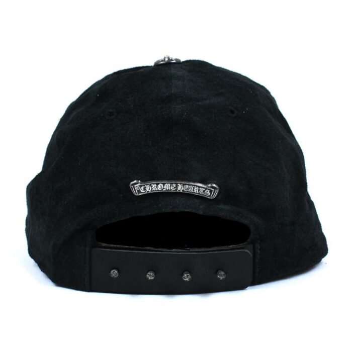 Chrome Hearts 5 Panel Suede Baseball Hat