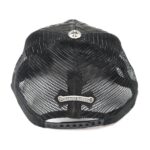 Chrome Hearts Leather Stitched Trucker Hat