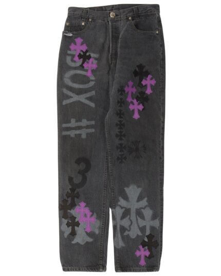 Chrome Hearts Stencil Jeans